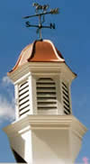 Prefinished Aluminum Cupola with louvers