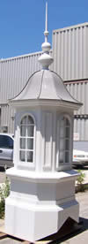 Ameris bank Cupola Model #8402 with windows and spire