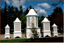 Cupolas square and octagonal prefinished aluminum