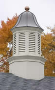 octagonal Cupola Model #8401 with louvers and spire