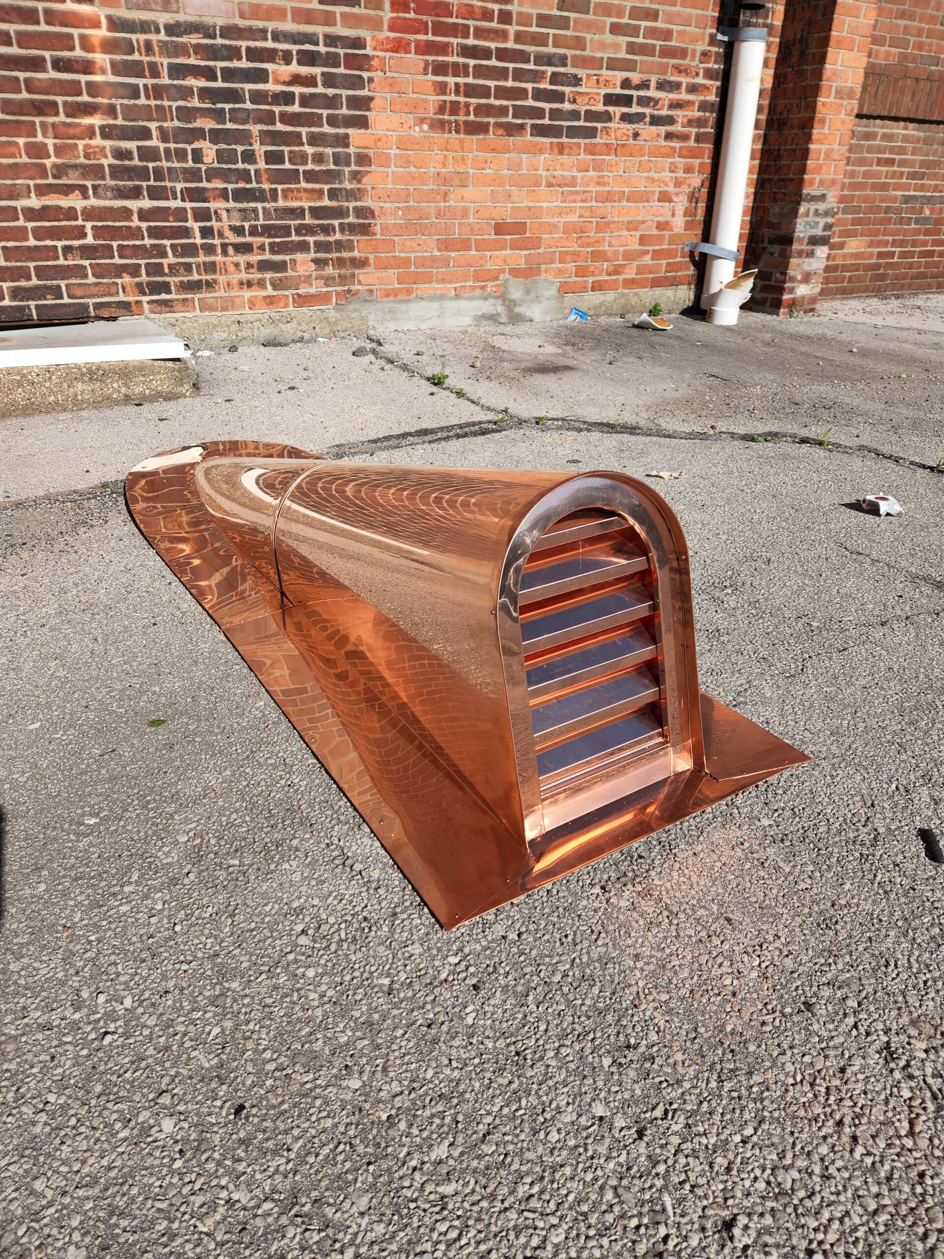 Custom Copper Dormer