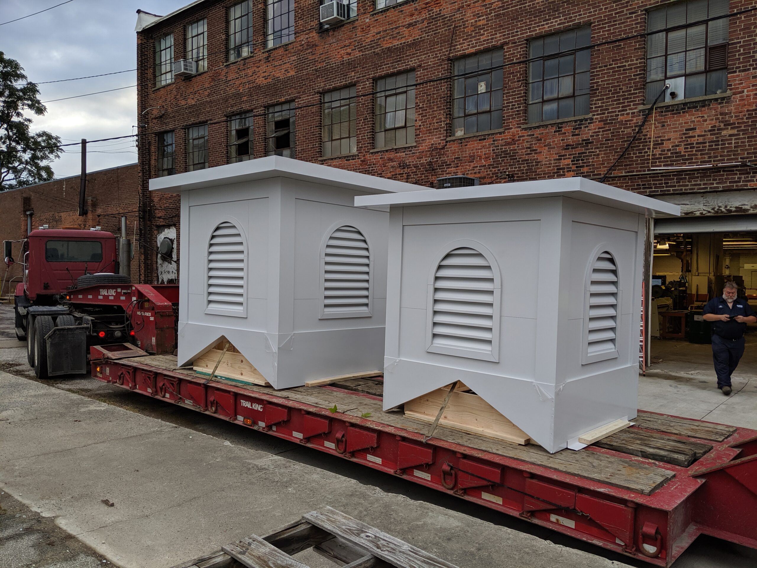 Custom Cupola Delivery