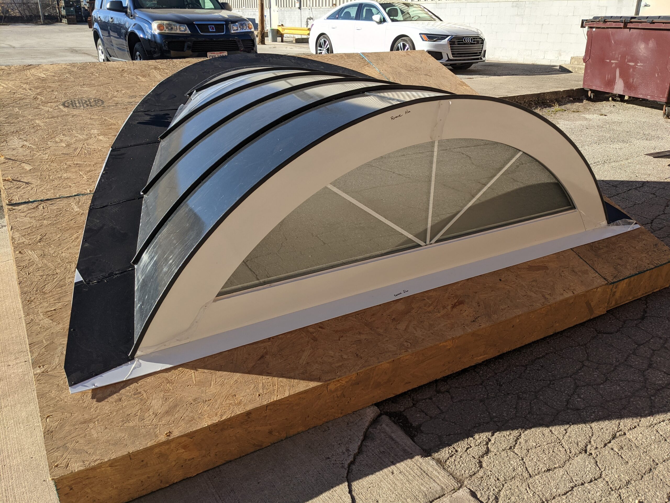 Custom Arched Dormer